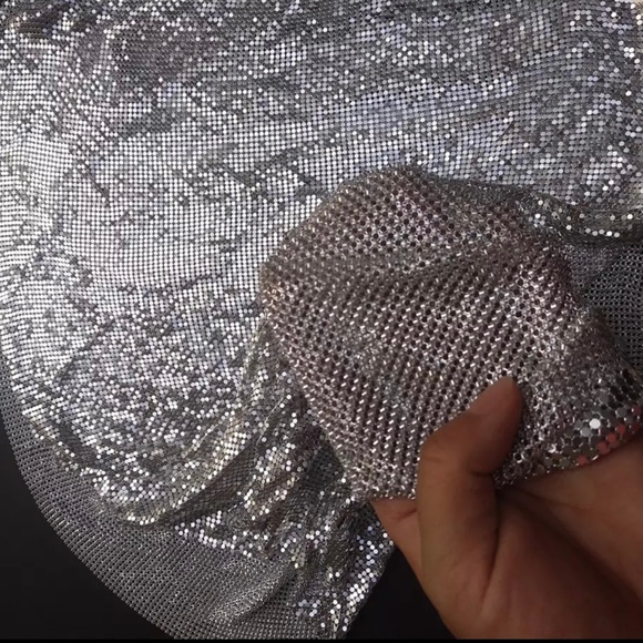 🎉Host Pick🎉Backless Metal Mesh Chain Dress - Picture 6 of 7